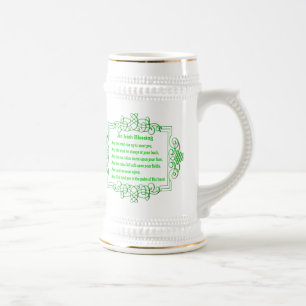Caneca De Cerveja Um Irlandês Benching Mug