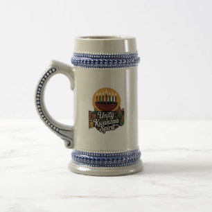 Caneca De Cerveja Unidade no Espírito do Kwanzaa