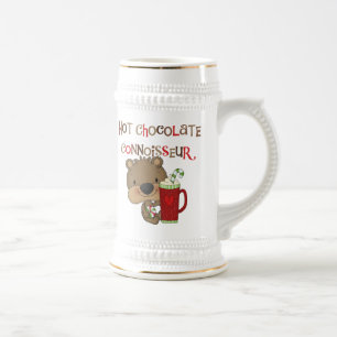 Caneca De Cerveja Urso do menino do perito do chocolate quente