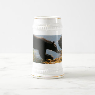 Caneca De Cerveja Urso na alga