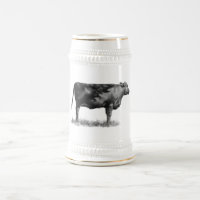 Vaca de carne/bezerra no lápis: Realismo: Tiragem