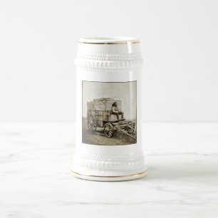 Caneca De Cerveja Vagão Fotográfico de Roger Fenton Realismo
