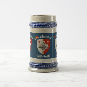 Caneca De Cerveja Valais, Wallis/Suisse/Suíça taça