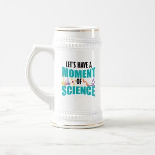 Caneca De Cerveja Vamos Tem Um Momento De Ciência