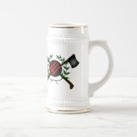 Vermelho/anarquia comunistas da cabeça da pele do