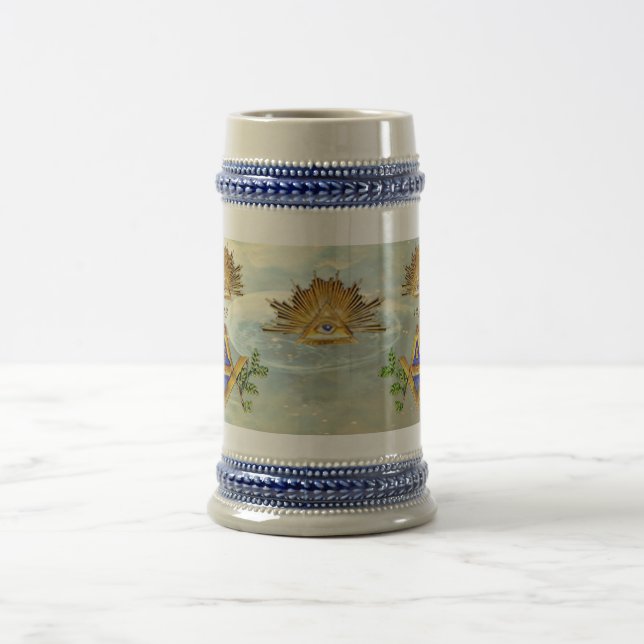 Caneca De Cerveja Vida Masônica (Cosmos) (Centro)