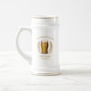 Caneca De Cerveja Vidro de Cerveja de Sinal de Pub Personalizado com