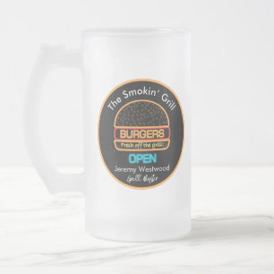 CANECA DE CERVEJA VIDRO JATEADO 