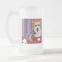 4 de julho foguete - Corgi - Owen