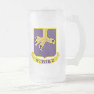 Caneca De Cerveja Vidro Jateado 502nd Regimento de infantaria - 101st divisão
