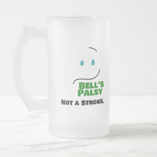 Caneca De Cerveja Vidro Jateado A paralisia de Bell — não um acidente.