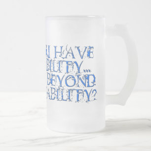 Caneca De Cerveja Vidro Jateado Além de