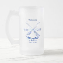 Algodão Cabin Lake House Drinkware