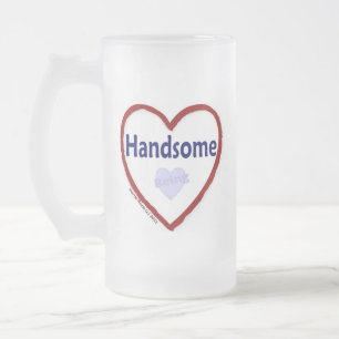 Caneca De Cerveja Vidro Jateado Amor Ser Bonito
