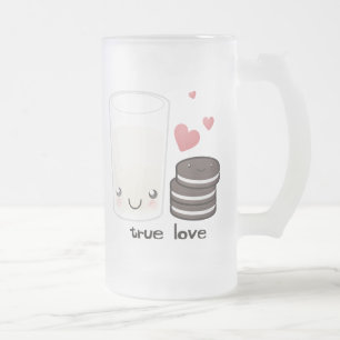Caneca De Cerveja Vidro Jateado Amor verdadeiro