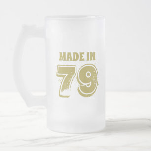 Caneca De Cerveja Vidro Jateado Aniversário feito no Bebendo da Tipografia de 79