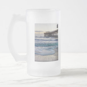 Caneca De Cerveja Vidro Jateado Ano Novo Tranquilo