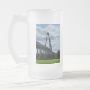 Caneca De Cerveja Vidro Jateado Ao longo do Ravenel
