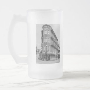 Caneca De Cerveja Vidro Jateado Apartamentos Flatiron Eureka Escala de Cinza