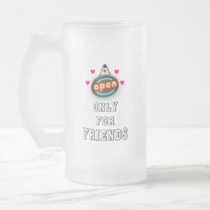 Caneca De Cerveja Vidro Jateado Apenas Para Amigos 30 Meninas Garotas Amizade De J