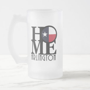 Caneca De Cerveja Vidro Jateado Arlington HOME