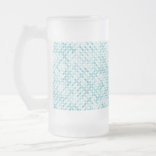 Caneca De Cerveja Vidro Jateado Arte Gráfica Líquida Abstrata