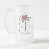 Árvore Tropical Palm Beach Vibes Summer Sun Retro