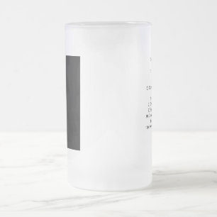 Caneca De Cerveja Vidro Jateado As regras de Trevor para a vida