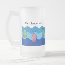 Caneca De Cerveja Vidro Jateado Aumento dos trilobitas - Animal pré-histórico