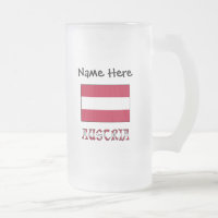 Áustria e Bandeira Austríaca Personalizadas 