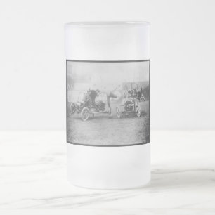 Caneca De Cerveja Vidro Jateado Auto Car Polo, Extreme Motorsports Coney Island Fr
