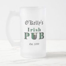 Bar De Pub Irlandês Tavern Fosco Beer Mug Glass