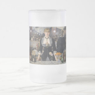 Caneca De Cerveja Vidro Jateado Bar na Folies Bergere France