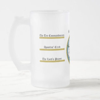 Caneca De Cerveja Vidro Jateado Bebendo de Martin Luther Mug