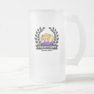 Caneca De Cerveja Vidro Jateado Beerjug withG