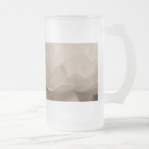 Caneca De Cerveja Vidro Jateado Beleza De Uma Cama De Vidro De Fosco Da Sépia Rosa
