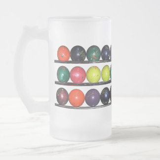 Caneca De Cerveja Vidro Jateado Boliche Blitz