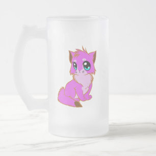 CANECA DE CERVEJA VIDRO JATEADO BONITA FÚNGICA, PINTA E CAMPEONETE