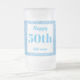 Caneca De Cerveja Vidro Jateado Bonito presente de cãibra personalizado de anivers
