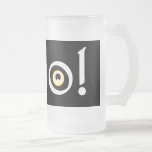 Caneca De Cerveja Vidro Jateado Boo Halloween Beer Mugs Halloween Copos e óculos