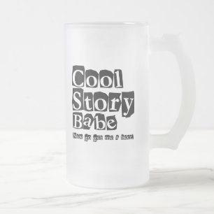 Caneca De Cerveja Vidro Jateado Borracho legal da história
