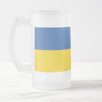 Botão Bandeira da Ucrânia