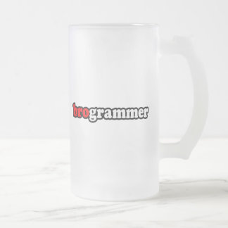 CANECA DE CERVEJA VIDRO JATEADO BROGRAMMER
