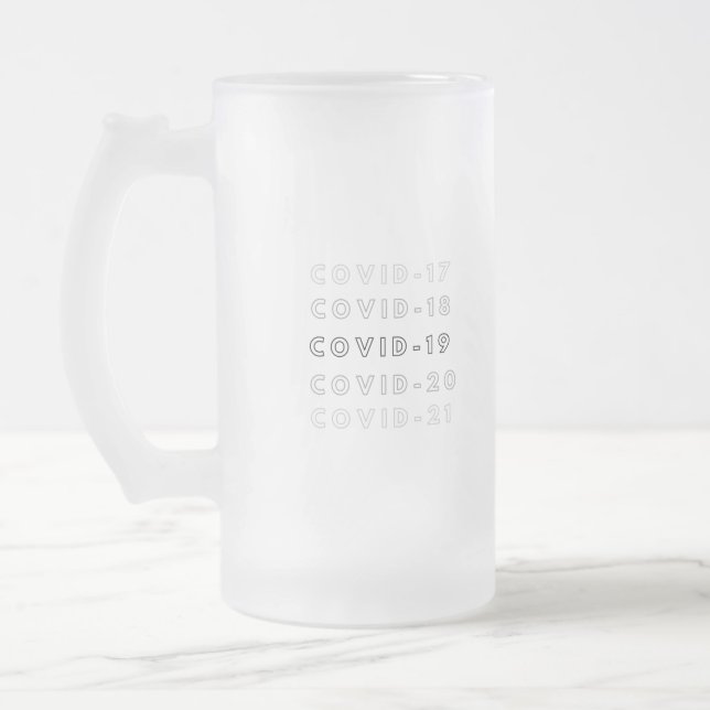 Caneca De Cerveja Vidro Jateado c v d (Esquerda)