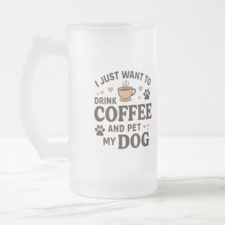 Caneca De Cerveja Vidro Jateado Cachorro Engraçado Cachorro Cachorro Mãe Pai Cacho