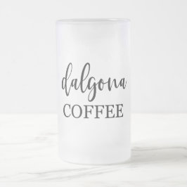 Caneca De Cerveja Vidro Jateado Café chicoteado Dalgona TikTok
