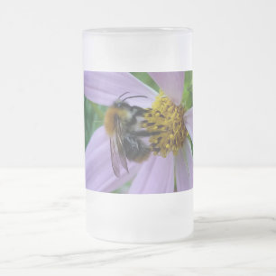 Caneca De Cerveja Vidro Jateado Calor de Verão