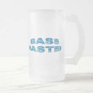 Caneca De Cerveja Vidro Jateado Camisas de Pesca-Mestre de Bass