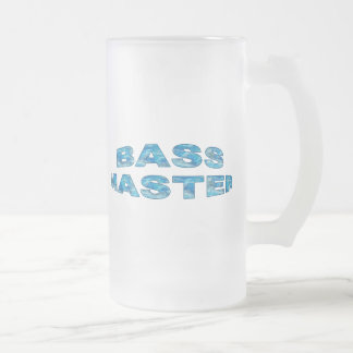 Caneca De Cerveja Vidro Jateado Camisas de Pesca-Mestre de Bass