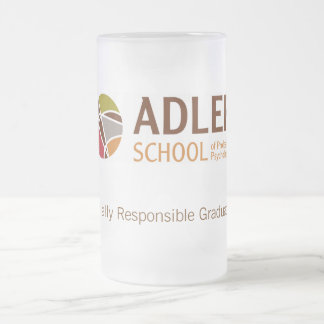 Caneca De Cerveja Vidro Jateado Caneca 2 do vidro de fosco da escola de Adler